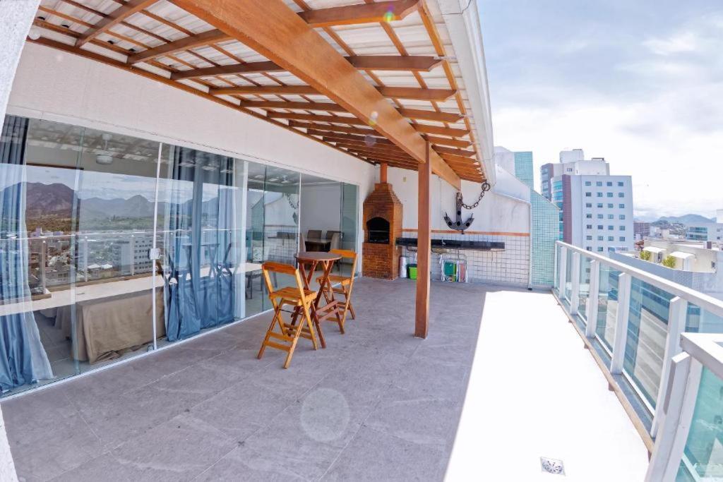 Cobertura C/ Vista Para O Mar E Montanhas, Churrasqueira, 4 Quartos 2 Vg Garagem Guarapari Luaran gambar